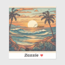Horizon Tropical Sticker