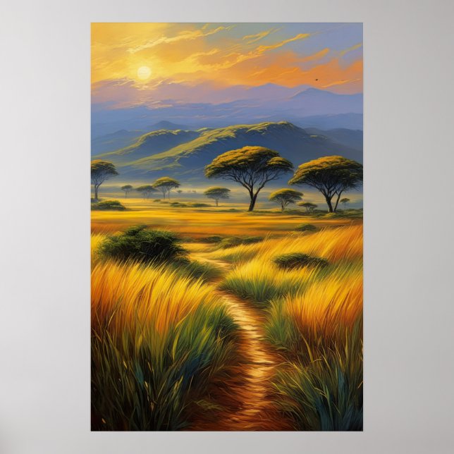 Horizons Embrace, grenzenlose Schönheit Poster (Vorne)