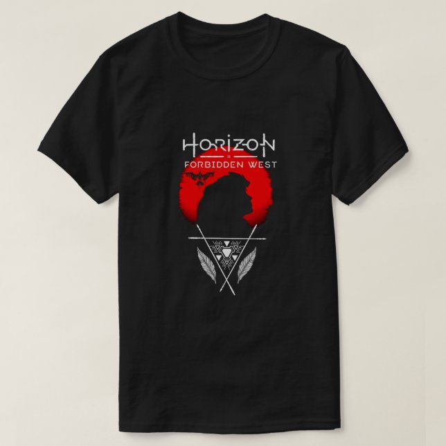 Horizont 2 Verbotener West Aloy Red Classic T-Shirt (Design vorne)