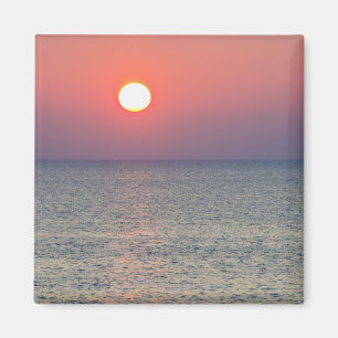 Horizont am Sonnenuntergang, Ägäisches Meer, die Magnet