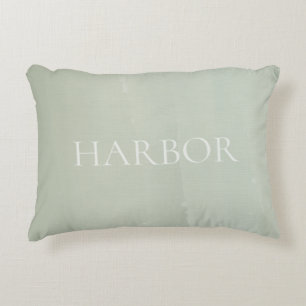 Horizont Aquarell Salbei Dekokissen