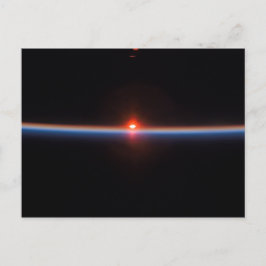 Horizont der Erde Postkarte