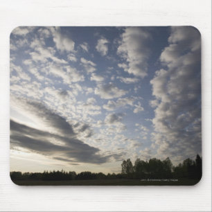 Horizont-Himmel-Ansicht mit Wolken Mousepad