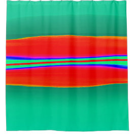 Horizont Nr. 4 Duschvorhang