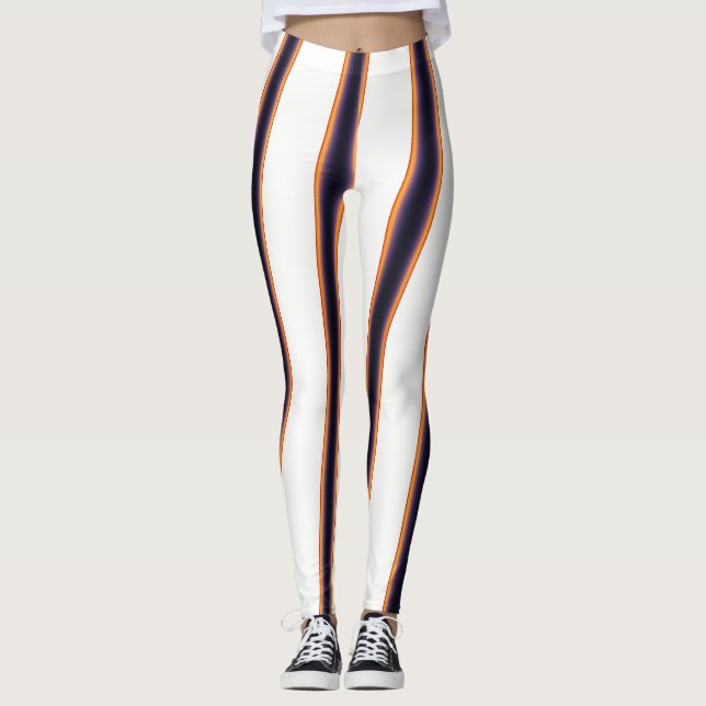 Horizont Sonnenuntergang, Muster Leggings (Vorderseite)
