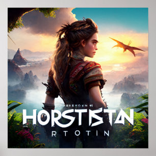 Horizont verboten Westen Poster