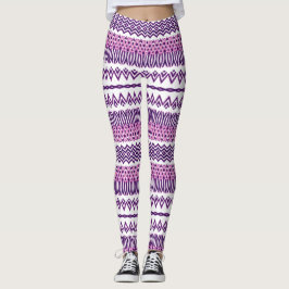 Horizontal bedruckte Leggings