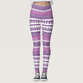 Horizontal bedruckte Leggings