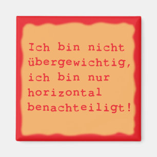 horizontal benachteiligt magnet