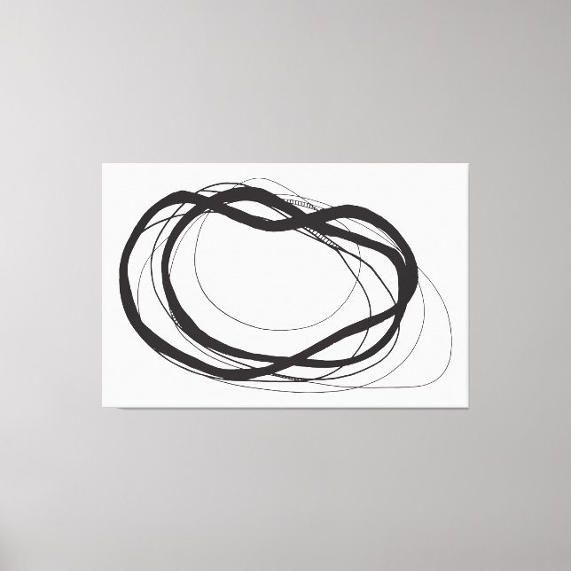 Horizontal kontinuum leinwanddruck (Vorderseite)