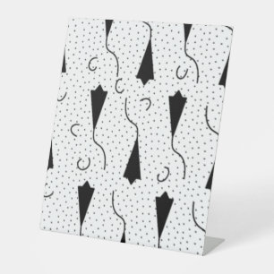 Horizontal, Quill Gray Pedestal-Zeichen Sockelschild