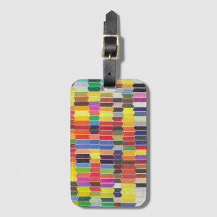 Horizontal skalierte Armbanduhren Gepäckanhänger