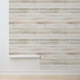 Horizontal skizzierte künstlerische Linien Farbe E Tapete