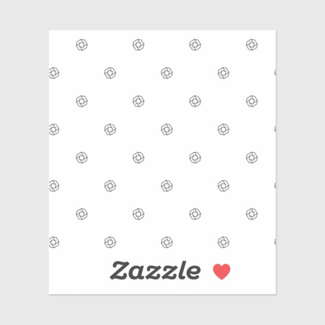 Horizontaldesign 30 aufkleber (Blatt)