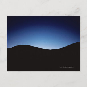 Horizontale Gleichgültigkeit Postkarte