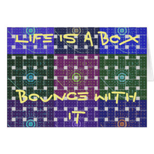 Horizontale Grußkartenvorlage