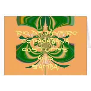 Horizontale Grußkartenvorlage