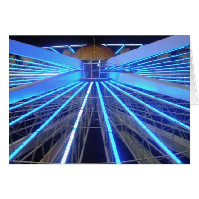 Horizontale Grußkartenvorlage (Vorderseite (Horizontal))