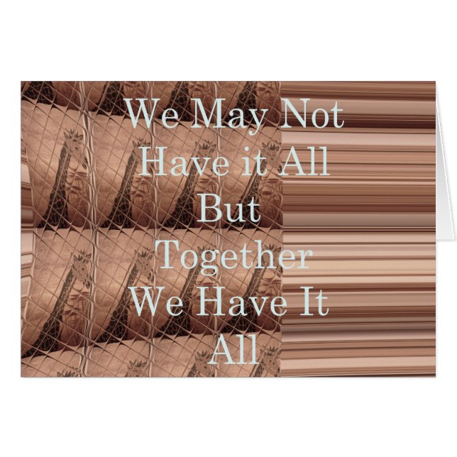 Horizontale Grußkartenvorlage (Vorderseite (Horizontal))