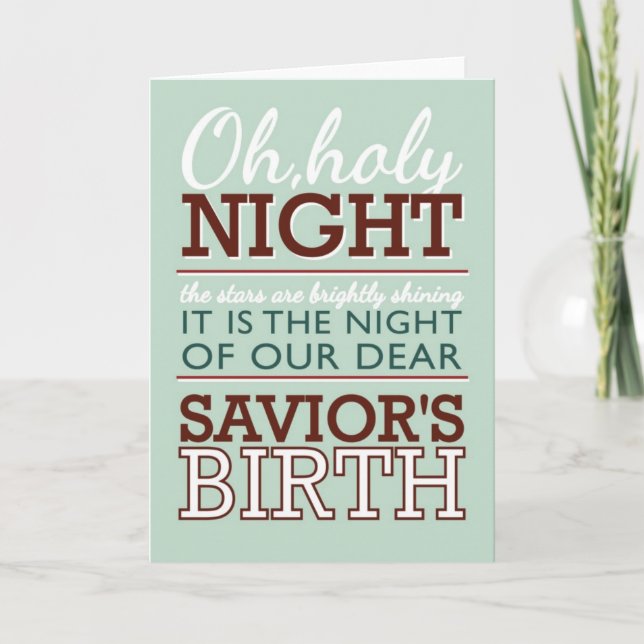 Horizontale Grußkartenvorlage Karte (Vorderseite)