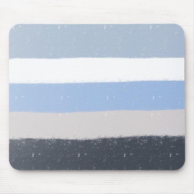 Horizontale Linien Mousepad (Vorne)
