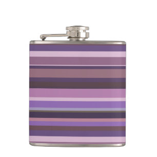 Horizontale Mauve Flachmann