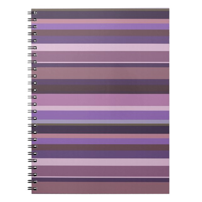Horizontale Mauve Notizblock (Vorderseite)