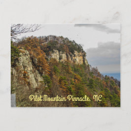 Horizontale Postkarte für den Piloten des Berges