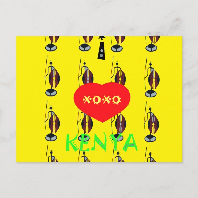 Horizontale Postkartenvorlage Postkarte (Vorderseite)