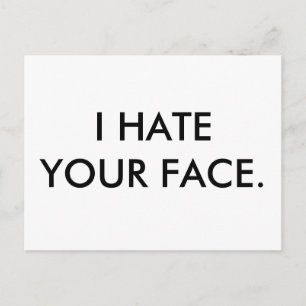 Horizontale Postkartenvorlage Postkarte