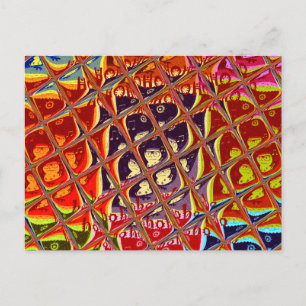 Horizontale Postkartenvorlage Postkarte