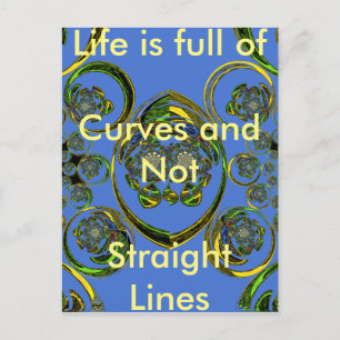 Horizontale Postkartenvorlage Postkarte