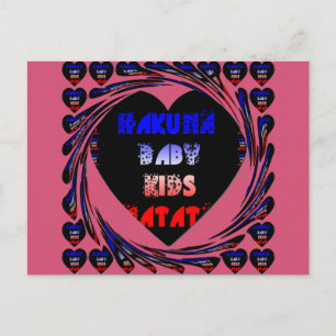 Horizontale Postkartenvorlage Postkarte