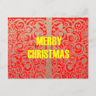 Horizontale Postkartenvorlage Postkarte