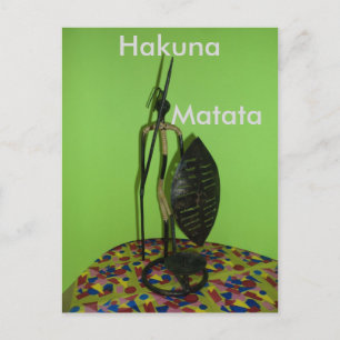 Horizontale Postkartenvorlage Postkarte