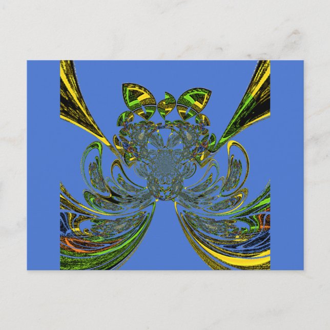 Horizontale Postkartenvorlage Postkarte (Vorderseite)