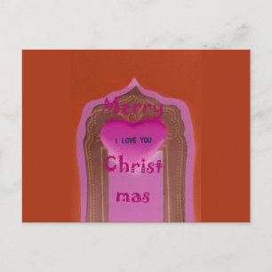 Horizontale Postkartenvorlage Postkarte