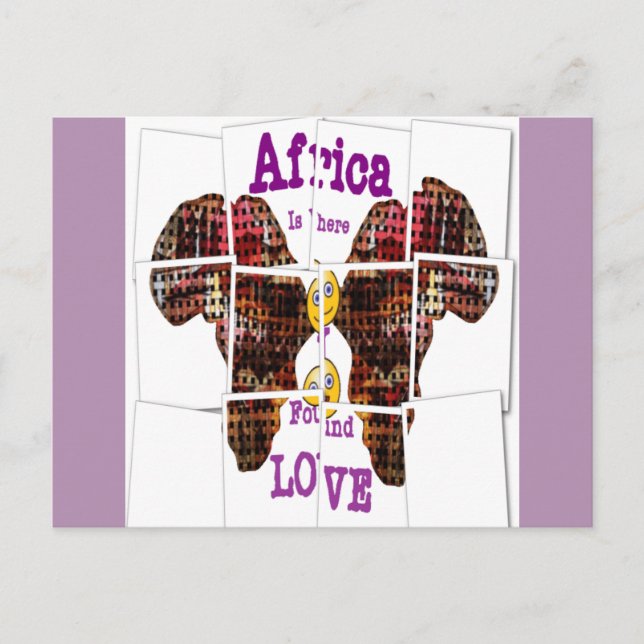 Horizontale Postkartenvorlage Postkarte (Vorderseite)