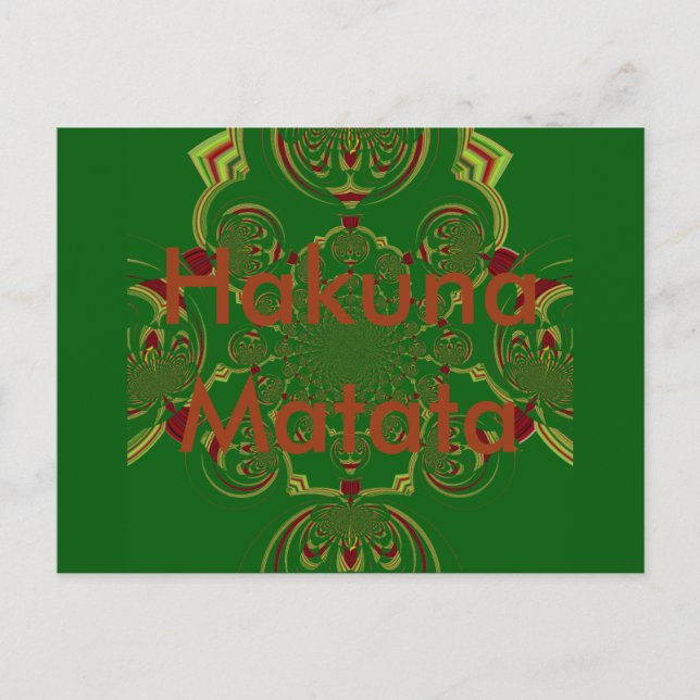 Horizontale Postkartenvorlage Postkarte (Vorderseite)