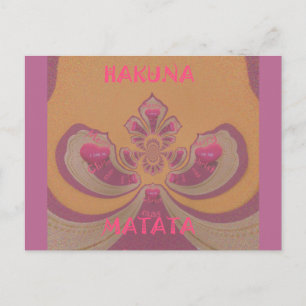 Horizontale Postkartenvorlage Postkarte