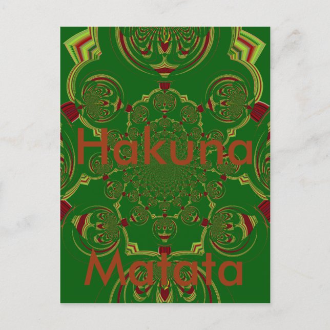 Horizontale Postkartenvorlage Postkarte (Vorderseite)