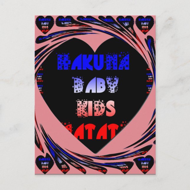 Horizontale Postkartenvorlage Postkarte (Vorderseite)