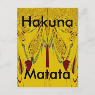 Horizontale Postkartenvorlage Postkarte