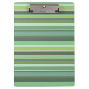 Horizontale Streifen aus Olivengrün Klemmbrett