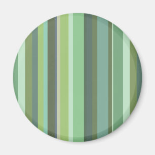 Horizontale Streifen aus Olivengrün Magnet