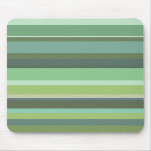 Horizontale Streifen aus Olivengrün Mousepad