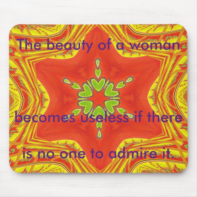 Horizontale Vorlage für Mousepad (Vorne)