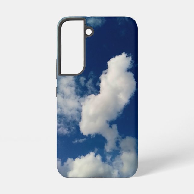 Horizontale Wolke Samsung Galaxy Hülle (Rückseite)