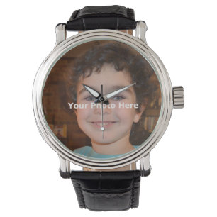 Horizontaler 4 Zoll x 6 Zoll - Ihr Foto Armbanduhr