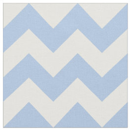 Horizontaler Baby-Blau-u. Weiß-Zickzack Stoff